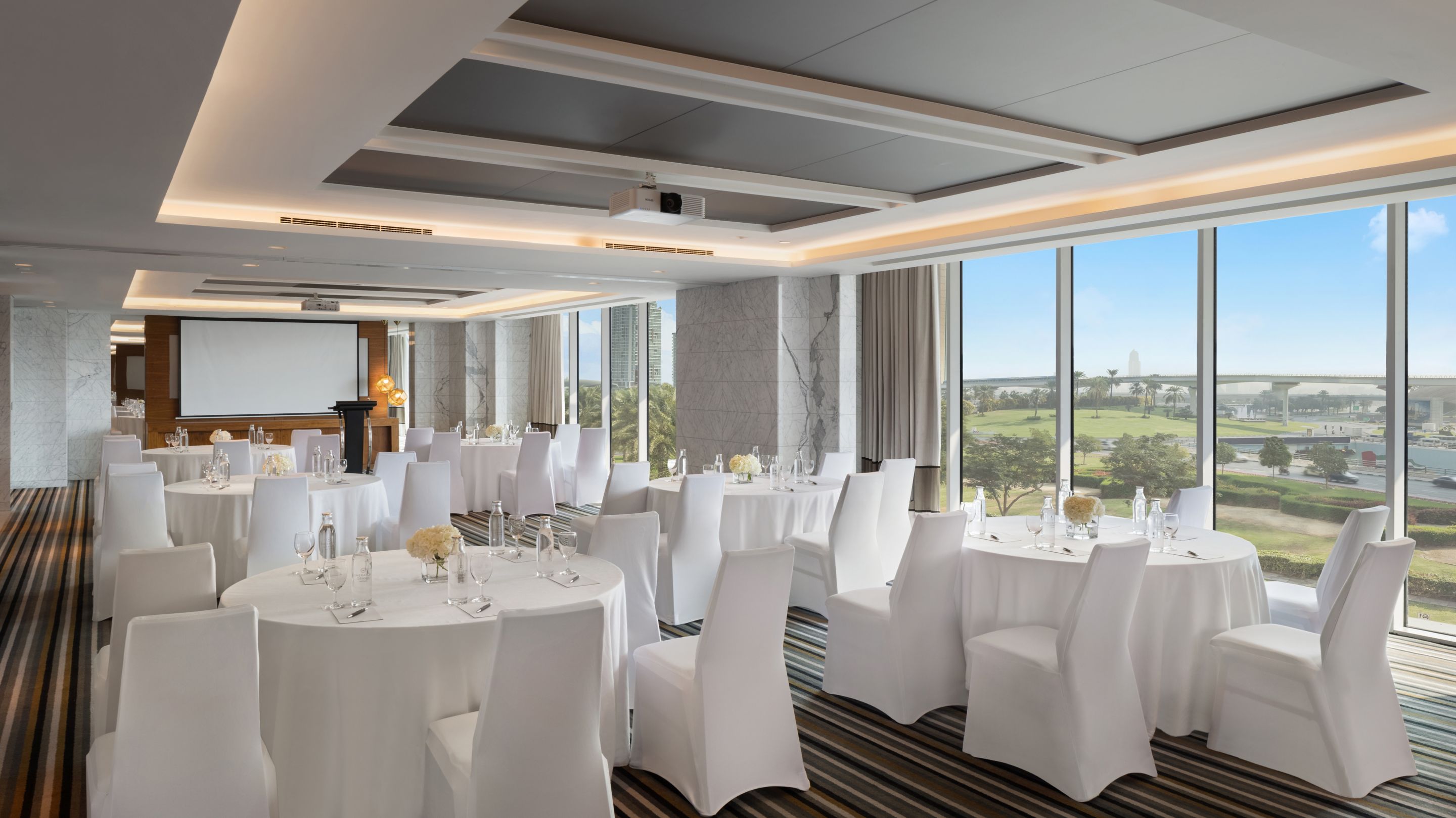 Nexus event room at Sheraton Grand Hotel Dubai